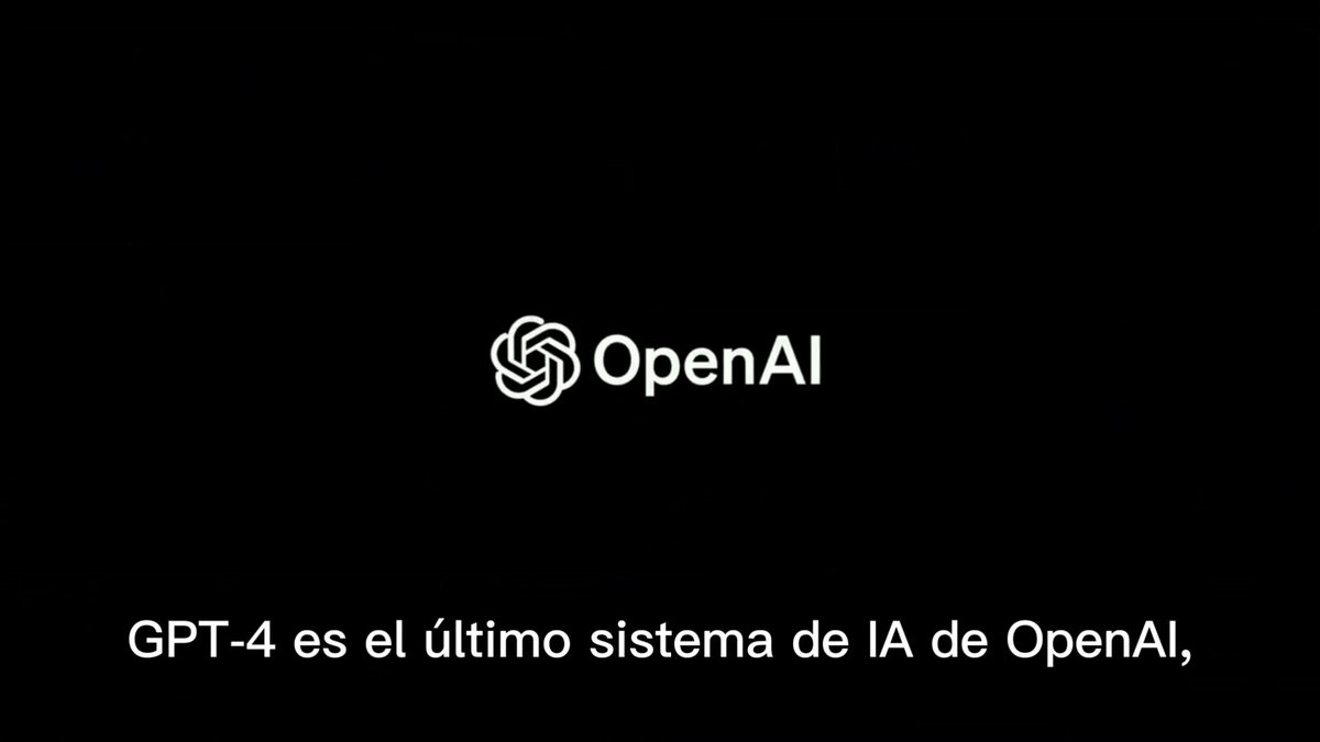 "GPT-4": Por la presentación de OpenAI