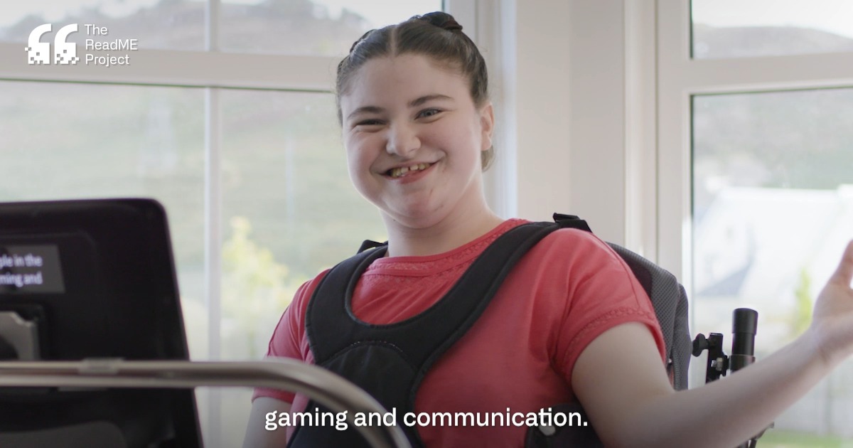 Becky Tyler creates digital art, livestreams, is a gamer, and a computing student. The difference? She does it all with her eyes.