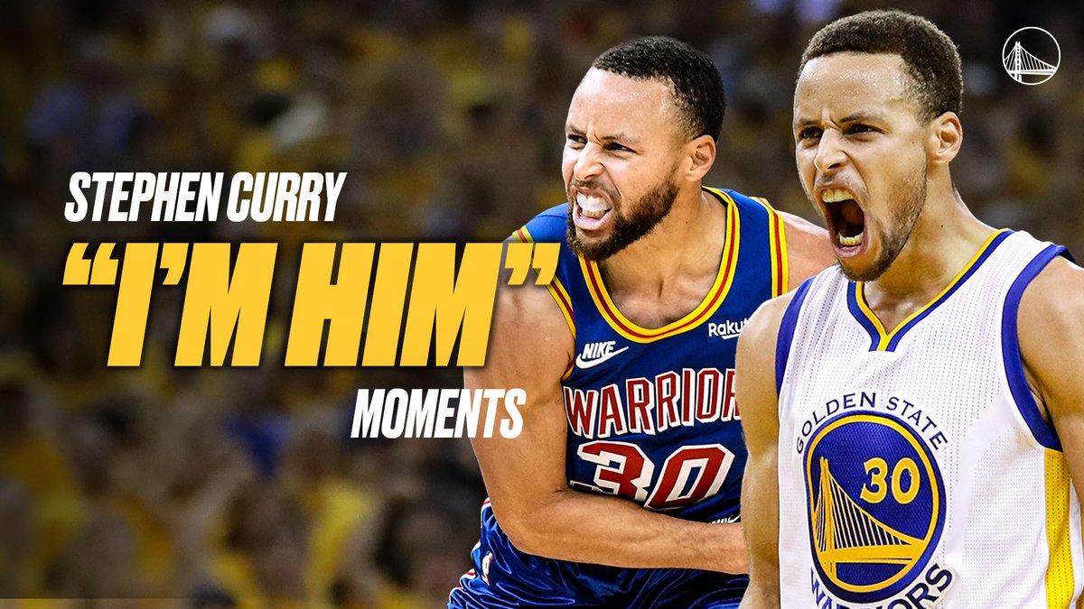 "The Baby-Faced Assassin." 10 minutes of Stephen Curry getting HYPED ⚡️
