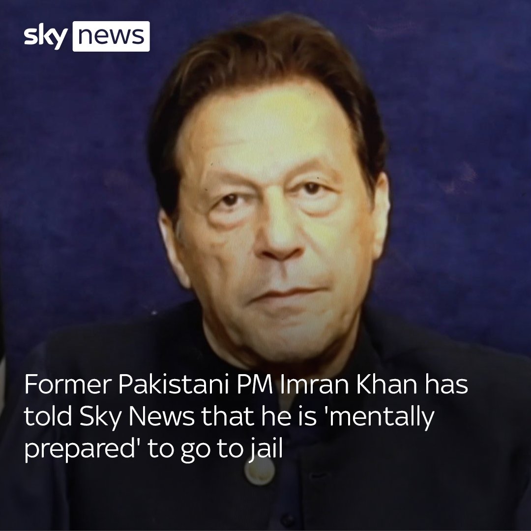 “One way is to put me in jail the other is to have me killed” Powerful interview with Imran Khan by CordeliaLynch who says the govt “doing everything to get out of elections or to get me out of the way” as police & rangers surround his home #Pakistan