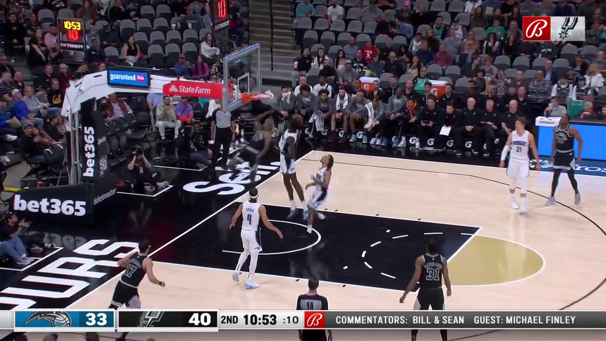 OH MY BLAKE!!! 😳😳 San Antonio Spurs | #PorVida | Blake Wesley