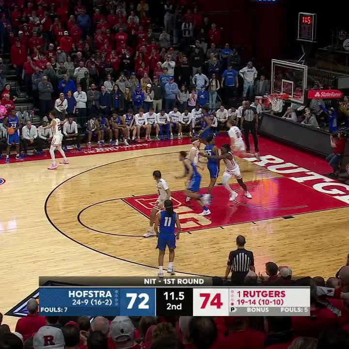 HOFSTRA FORCES OT AGAINST NIT 1-SEED RUTGERS 👀 Hofstra Men's Basketball