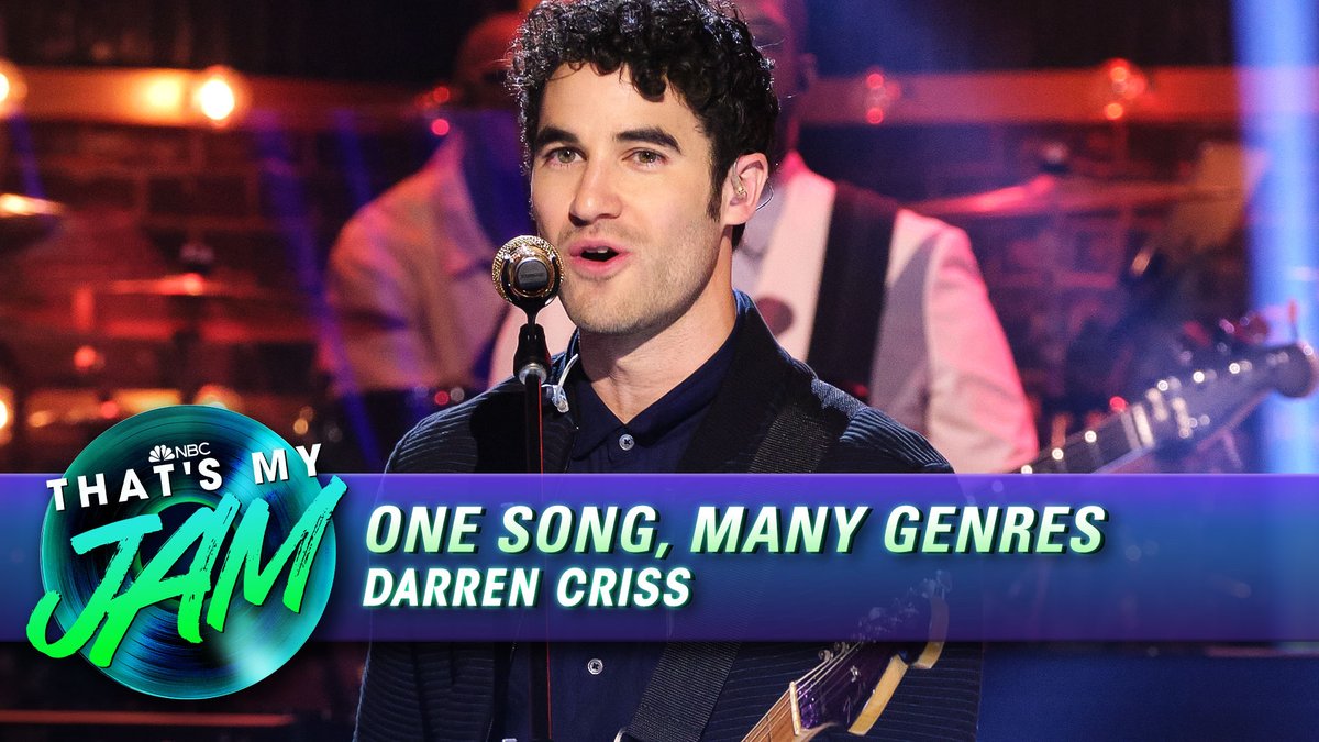 .Darren Criss performs @BritneySpears' "Toxic" as '70s Soul, Heavy Metal, New Wave, Bluegrass and more in One Song, Many Genres! #ThatsMyJam
