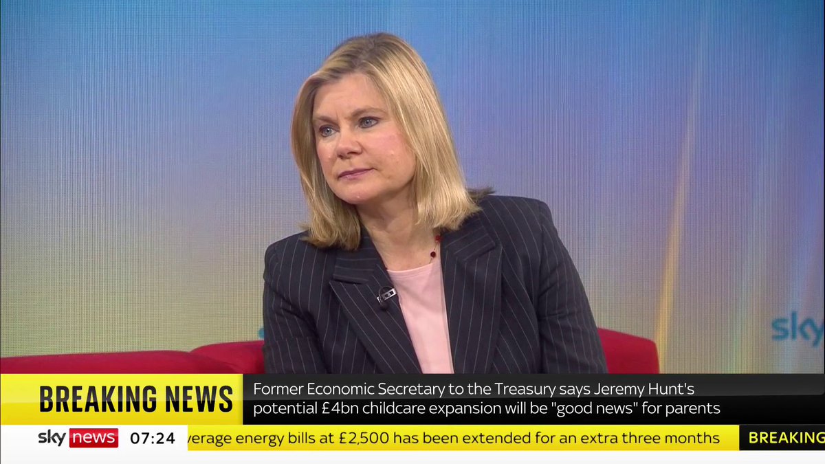 'There is a real opportunity for people to keep working in their older age' Former education secretary Justine Greening says we need to "change our mindset" on workers and adds that people can re-skill and re-train 'even well into their 40s and 50s'