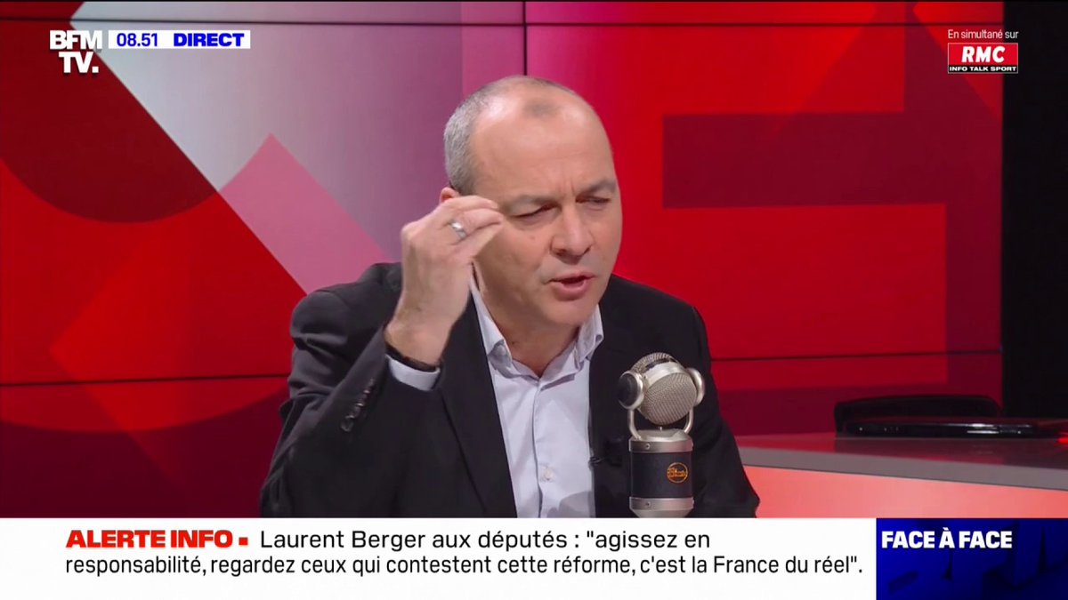 🎙 La colère de Laurent Berger, contre Gérald Darmanin sur la grève des éboueurs : "Vous faites comment pour réquisitionner les gens ? Vous allez les chercher un par un ? Il en faut 3 000 pour ramasser les déchets à Paris et ils ne sont pas dans le 16e, ils sont en banlieue !"