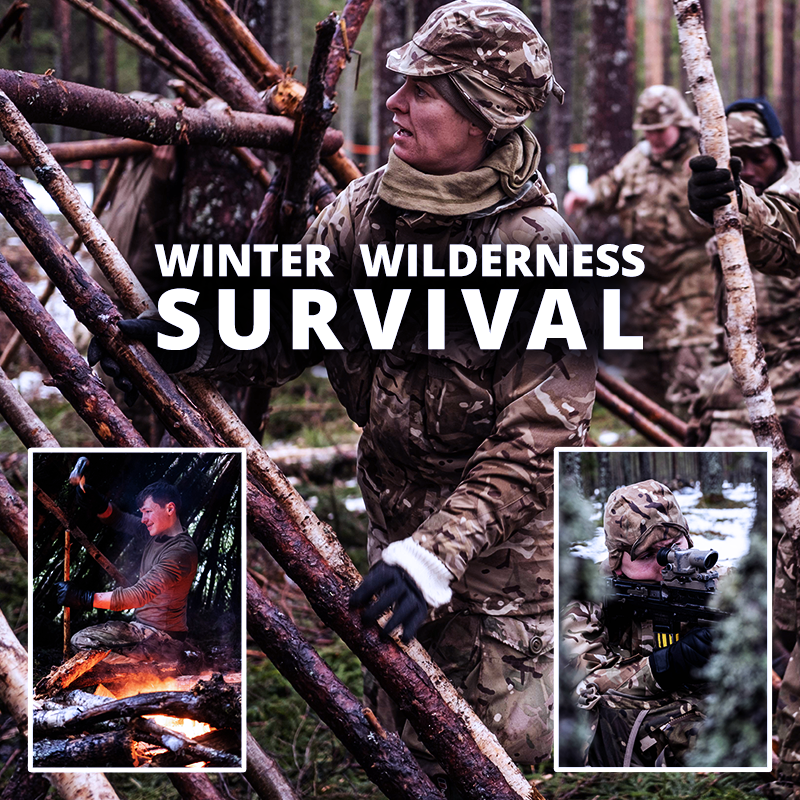 🥶 What would you need to do to survive in the winter wilderness? Here are some top tips provided by 🇬🇧 UK troops from NATO’s battlegroup in Estonia 🇪🇪