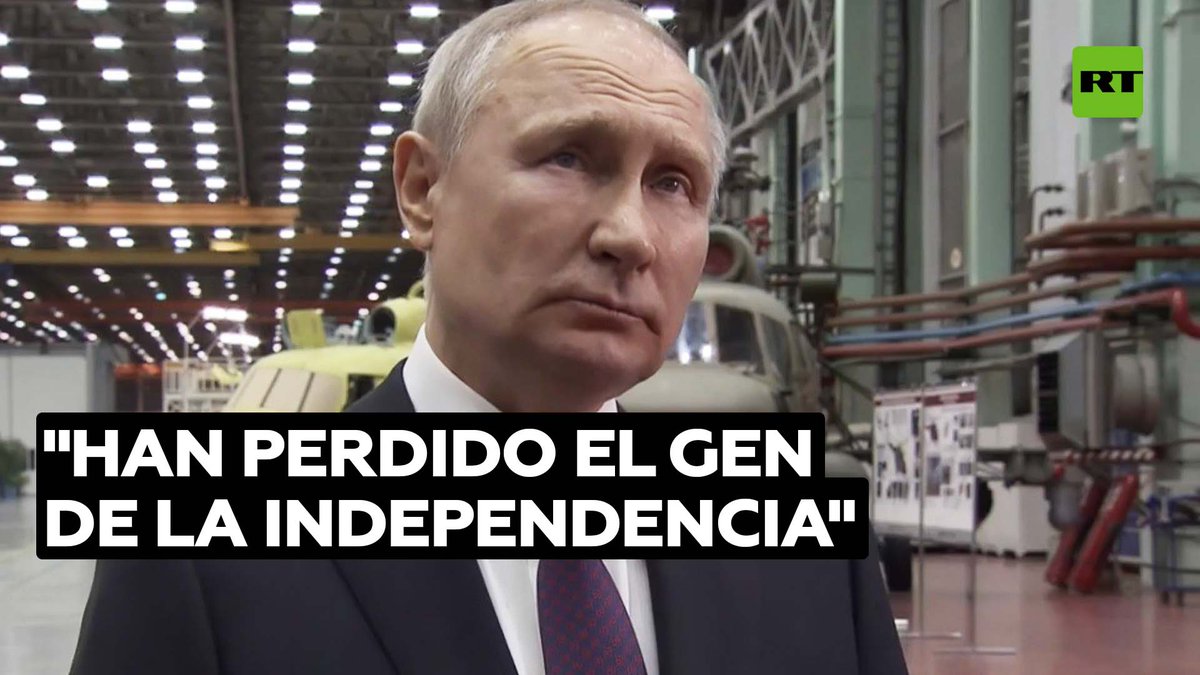 Putin arremete contra la falta de soberanía de los países europeos