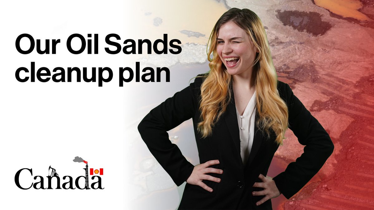 The Canadian government is a world leader in pretending to be a world leader in environmentalism. Watch this ad from the brightest minds in Ottawa, who have cooked up a new climate solution: flushing a trillion litres of oil sands waste into Alberta’s largest river.