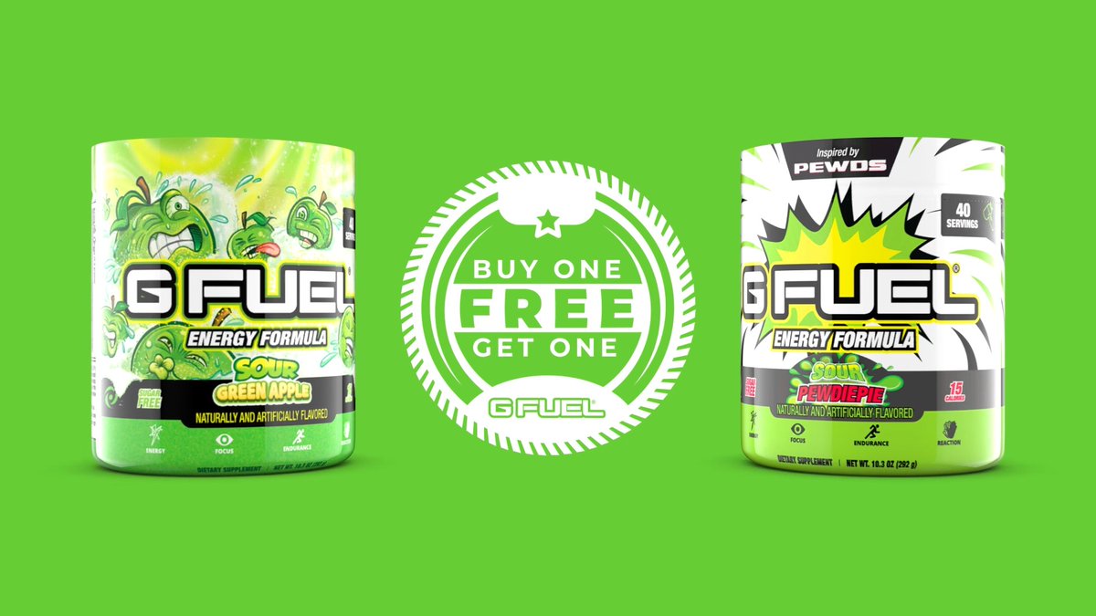 💚 𝗟𝗜𝗞𝗘 + 𝗥𝗧 + 𝗙𝗢𝗟𝗟𝗢𝗪 to win 2 #GFUEL TUBS of your choice!!! Picking 2 winners on Friday in honor of our #StPatricksDay BOGO SALE!!! 🍀 BUY 1, GET 1 FREE! 🍀 Valid thru March 22nd! 🍀 FREE SHAKER included with orders over $70! 🛒 𝗦𝗛𝗢𝗣: