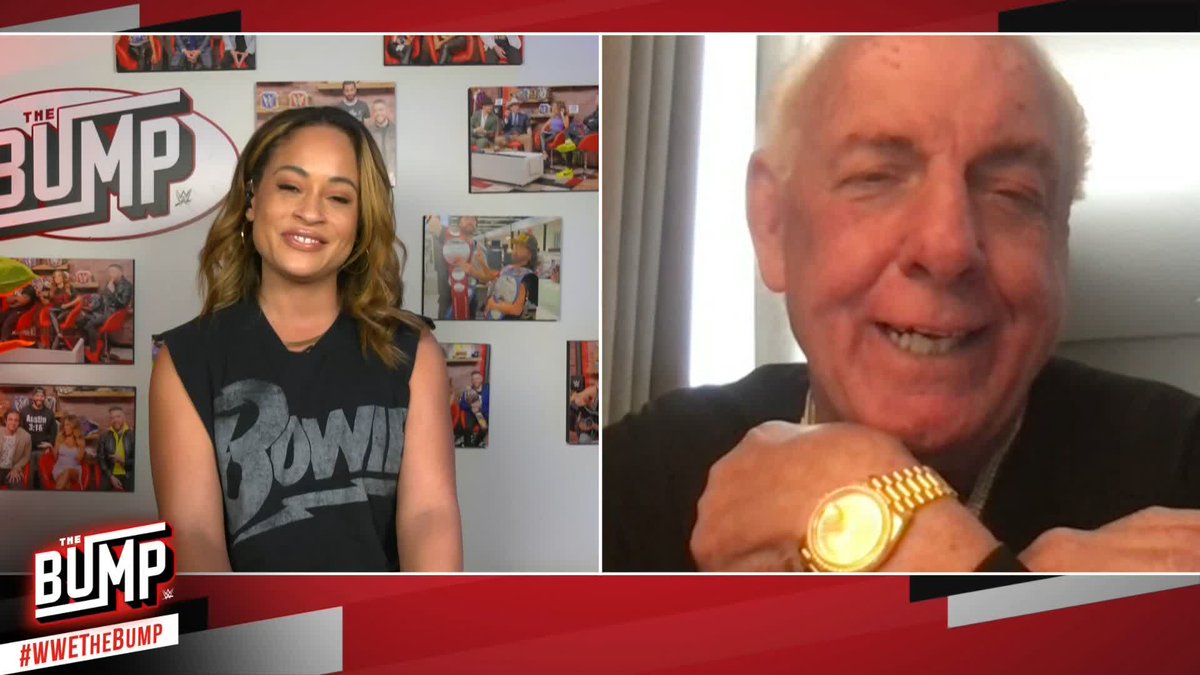 🚨 It's official! The Great Muta will be inducted into the #WWEHOF this year! Ric Flair® shares a special message about his longtime friend and rival. #WWETheBump