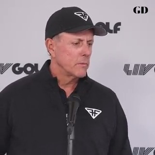 "I'm thankful it didn't happen a year ago." Phil was asked today about the new PGA Tour changes.