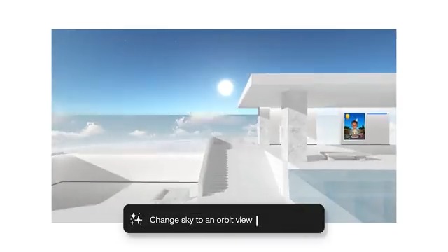 Introducing a GPT-powered AI tool for text to world building ✨ here’s a sneak peek, where your creativity can flow from your brain to web3D. stay tuned for public access — notifs on 🫡, 🔽 for early access