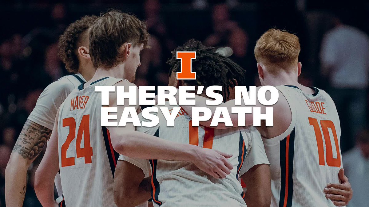 The path hasn’t been easy, but it’s all led to this. Let’s make the most of it. #Illini | #HTTO | #EveryDayGuys