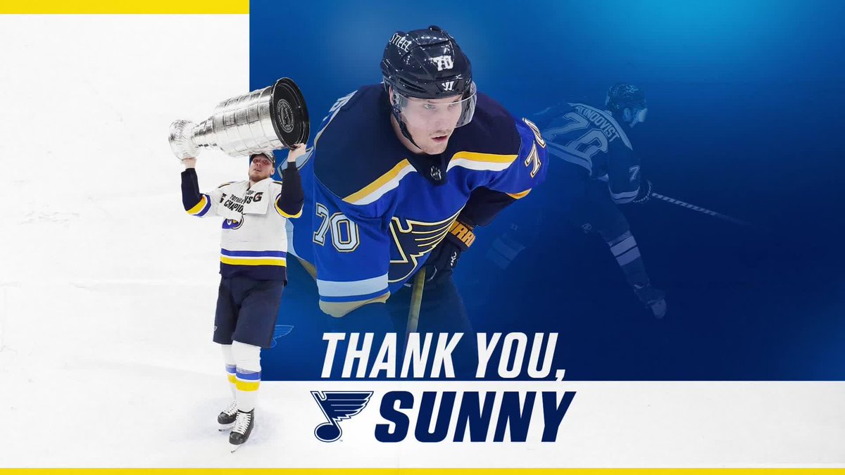 This will brighten your day! Thank you, Sunny! #stlblues