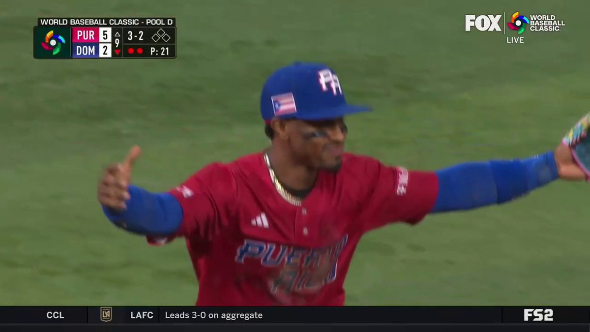 THERE IT IS 🇵🇷 What a win for Puerto Rico to advance to the quarterfinals!!