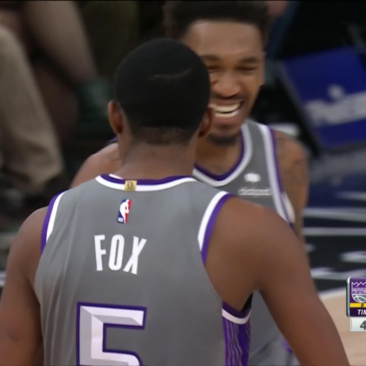 "I'm f---ing nice!" DE’AARON FOX FOR THE WIN 🦊❄️