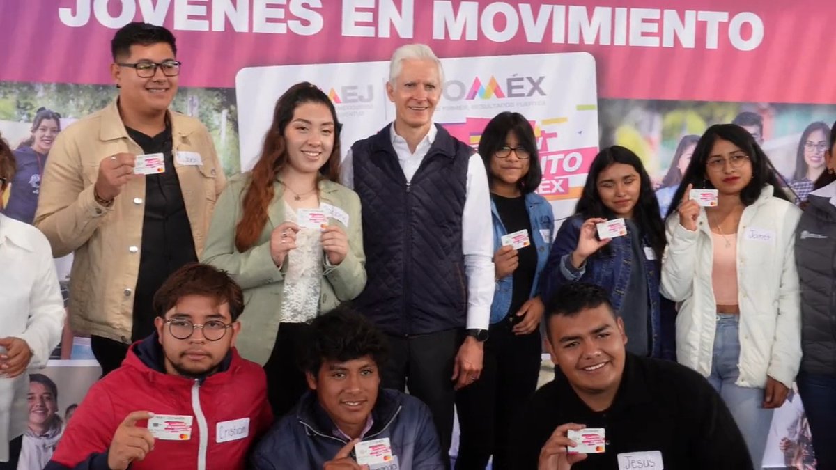 El programa #JóvenesEnMovimientoEdoméx es una apuesta al talento y el compromiso de los jóvenes mexiquenses.