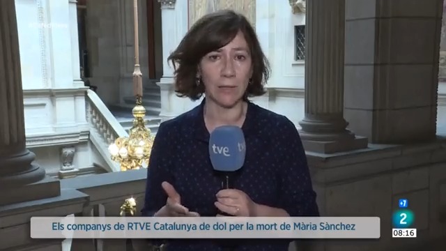 ⚫️ A RTVE Catalunya estem de dol per la mort de la nostra companya periodista Mària Sànchez a l'edat de 59 anys.
