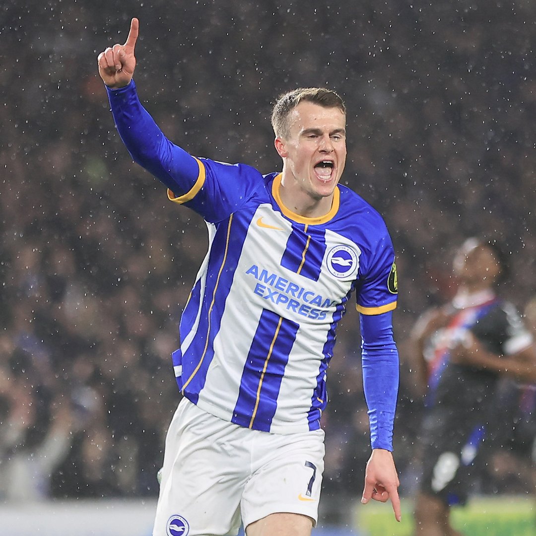 Solly March in the 15th minute on March 15... ⏱📅 Brighton Tools & Fixings 📺