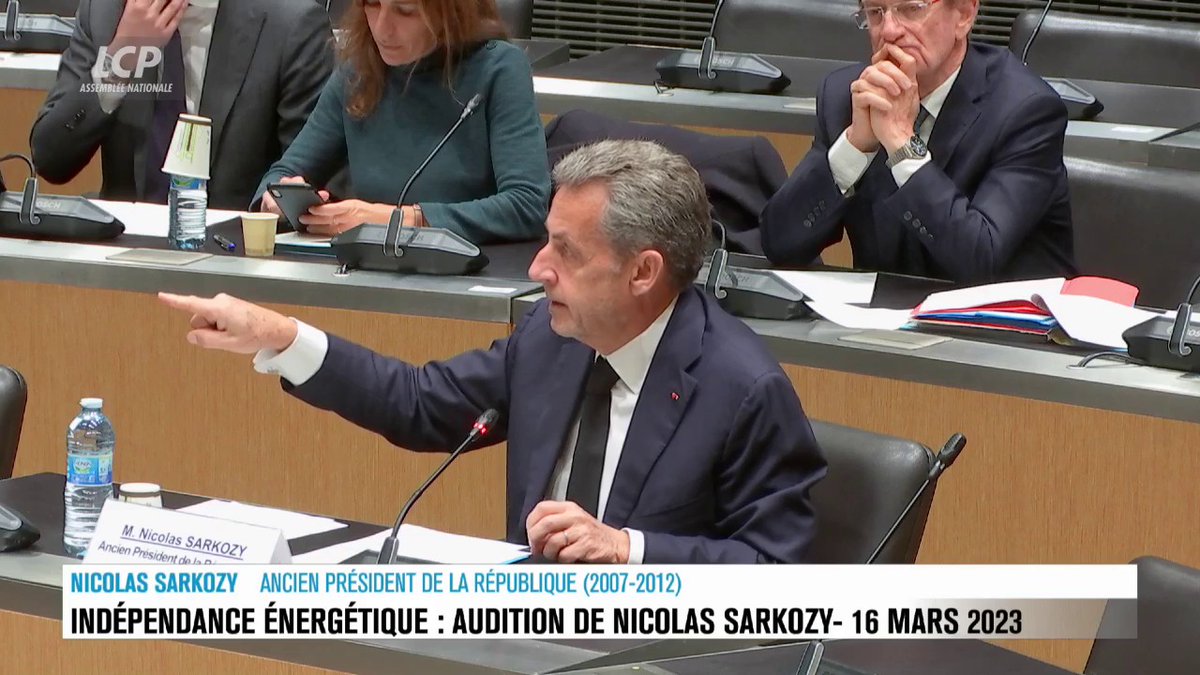 .Nicolas Sarkozy revient sur l'accord entre le PS et EELV conclu dans le cadre de l'élection présidentielle de 2012 : "On voulait fermer l'installation de retraitement et l'installation de production, on voulait tuer la filière !" #DirectAN #Nucléaire