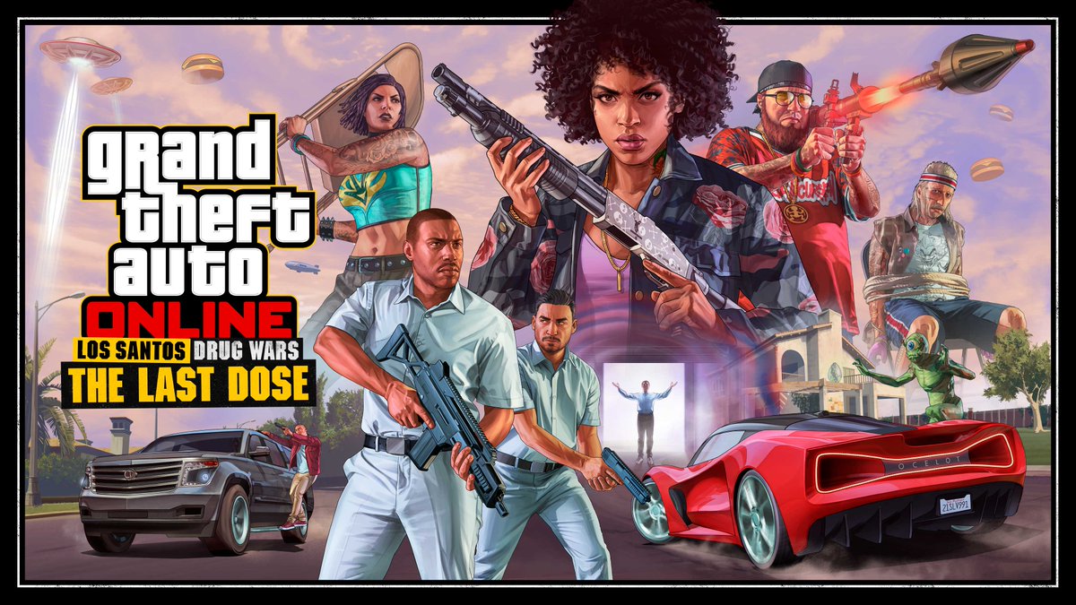 Los Santos Drug Wars reaches its explosive finale in The Last Dose, with five new missions leading you down an action-packed rabbit hole in the culmination of this two-part story. Play now: