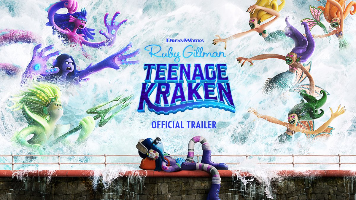It’s time to go big! Experience Ruby Gillman #TeenageKrakenMovie only in theaters June 30