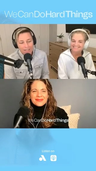 THIS FROM ABBY: "It is amazing how telling the secrets locked inside of you can make you feel so damn free. Feeling free today." Listen to Abby for the 1st Time On Divorce & Her Unrequited Love with Abby Wambach, Amanda, and me at