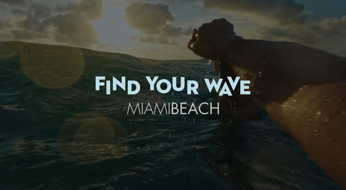 In Miami Beach, you can turn with the tide and go where it takes you. Dive into our endless opportunities and experiences. #FindYourWave