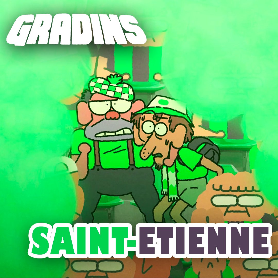 Gradins - épisode 5 : Peu importe la place en tribune, t'as la même vue. (cc AS Saint-Étienne)