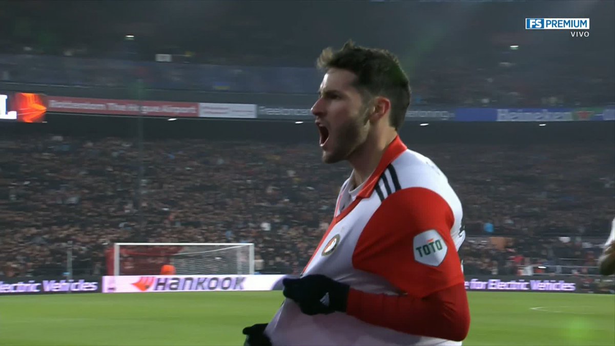 ¡¿QUIÉN MÁS!? ¡G-O-L-A-Z-O DE SANTI GIMÉNEZ! 🤩🇲🇽 ¡Ni 10 minutos pasaron y el mexicano se lució con un recorte de CRACK! 🔥 ¡ENORME lo que hizo 'Bebote'! 🙌 #EuropaLeaguexFSMX