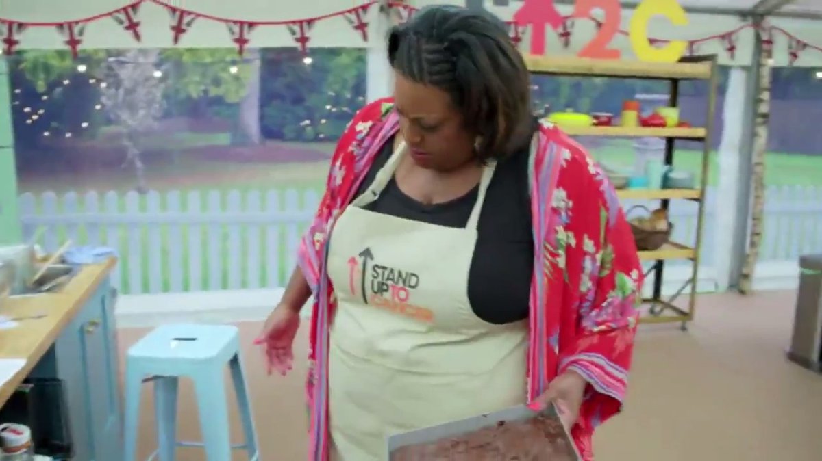 Alison Hammond was once a contestant on Celeb Bake Off. She thought her oven doors went missing. Absolute icon.