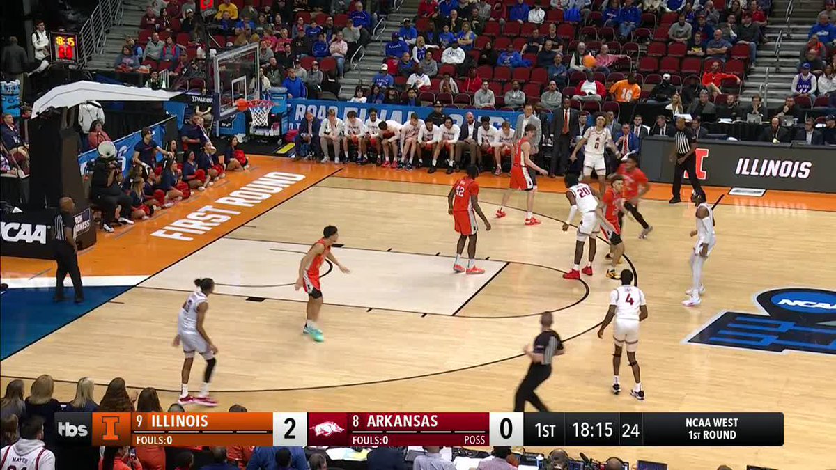 "It's the rarest of all feats, it's a double wedgie in Des Moines" 🤣 #MarchMadness