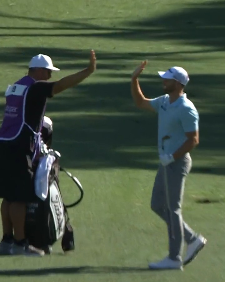 Spinning it in from 100 yards out Wyndham Clark 👏