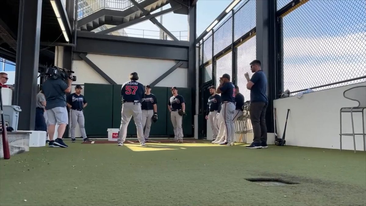 "How can we get the best of all worlds where our catchers can still be complete?" Sal Fasano is one of the top catching coaches in baseball. Class is in session as Atlanta Braves catchers Sean Murphy and Travis d'Arnaud go through their catch-and-throw drills in spring training.
