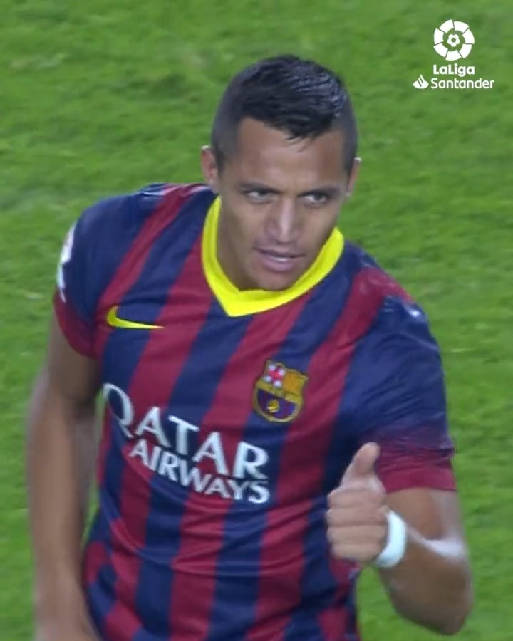 🌟🇨🇱 El niño maravilla... ¡Alexis Sánchez! #ElClásico | #LaLigaSantander