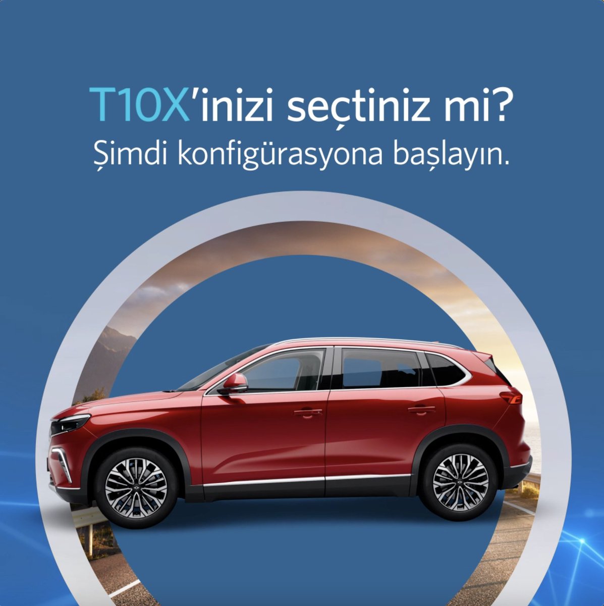 T10X ön sipariş süreci ve Trumore mobil uygulamasında devam ediyor. #Togg
