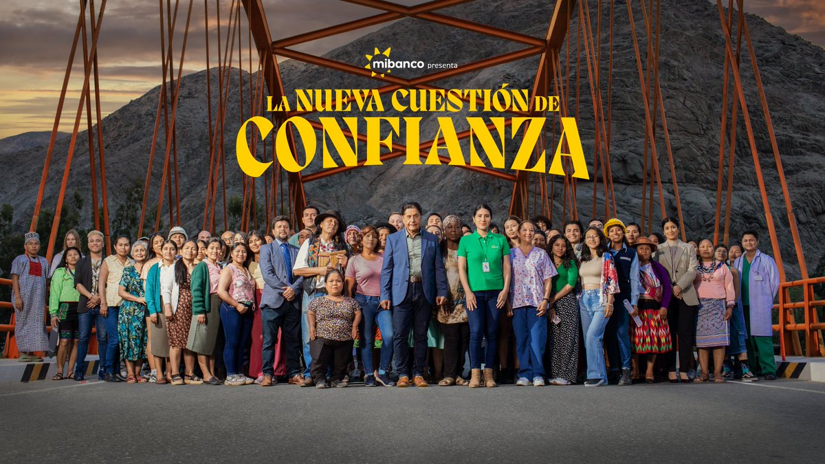 La confianza es necesaria para ahorrar y progresar, pero también es la herramienta más importante que tenemos como sociedad, para unirnos, colaborar y caminar juntos. Por eso confiamos en un futuro mejor para todos los peruanos. ¡Súmate tú también a #LaNuevaCuestiónDeConfianza!