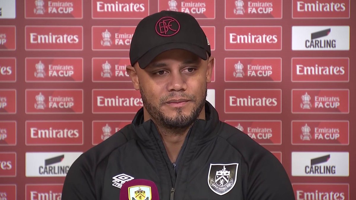 🗣️ "It doesn't sit well with me. You've taken out a manager who is overachieving." Vincent Kompany disagrees with the decision makers at Crystal Palace for sacking Patrick Vieira ❌🦅
