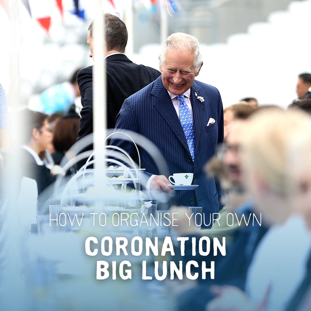 If you're tempted to host a #CoronationBigLunch, but not sure where to get started... this one is for you! Why not make it even easier and organise with your neighbours or local community group? Join the celebrations and get started today! 🎉🥳 The Royal Family