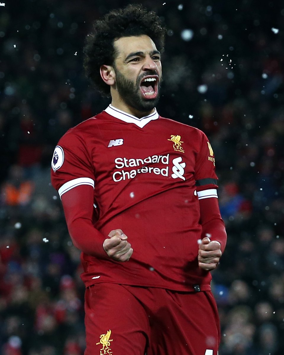 โEverything he touches turns to goals!โ โจ Anfield witnessed a four-goal masterclass from Mohamed Salah #OnThisDay in 2018