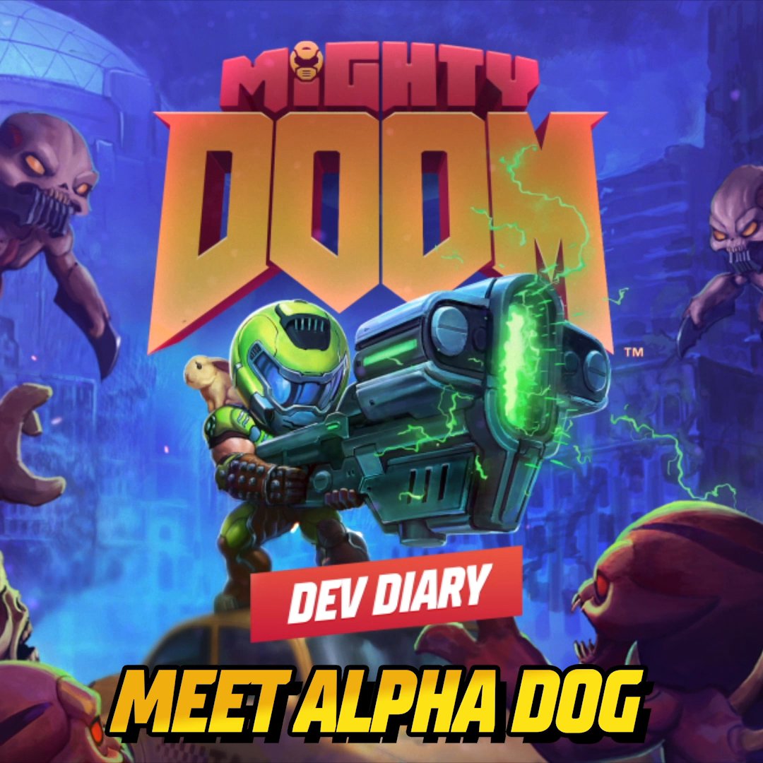 Meet Alpha Dog Games! They're the small but mighty dev team behind Mighty DOOM!