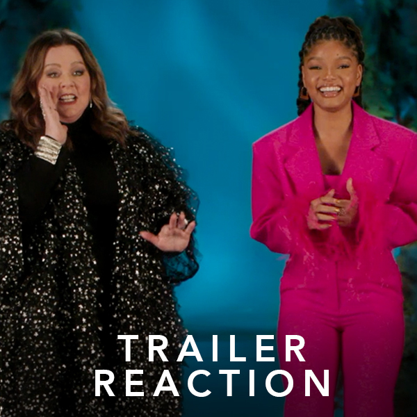 "I literally have the chills right now." 🥹 The cast of #TheLittleMermaid reacts to the trailer...