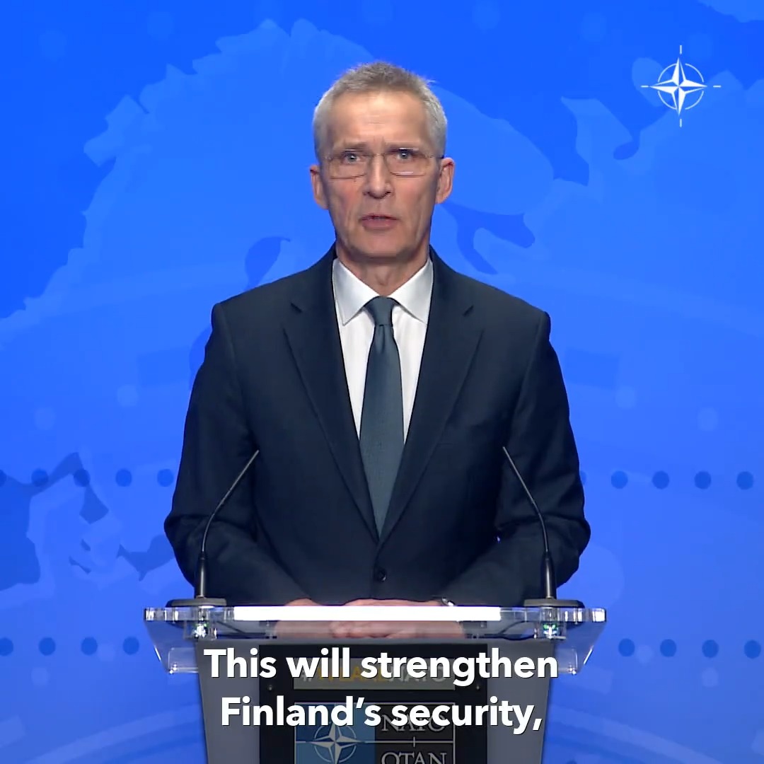 ❝I welcome today’s decision by Türkiye to move ahead with the ratification of Finland’s membership in NATO. This will strengthen Finland’s security, it will strengthen Sweden’s security, and it will strengthen NATO’s security.❞ — Secretary General Jens Stoltenberg