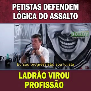 Petista e ex-presidente do corinthians defende que roubar é um direito, mas não pode dar facada. Ele segue a mesma linha de Márcia Tiburi, que vê lógica no assalto. Para o desgoverno lula, bandidos são vítimas, e os cidadãos trabalhadores são os vilões opressores.