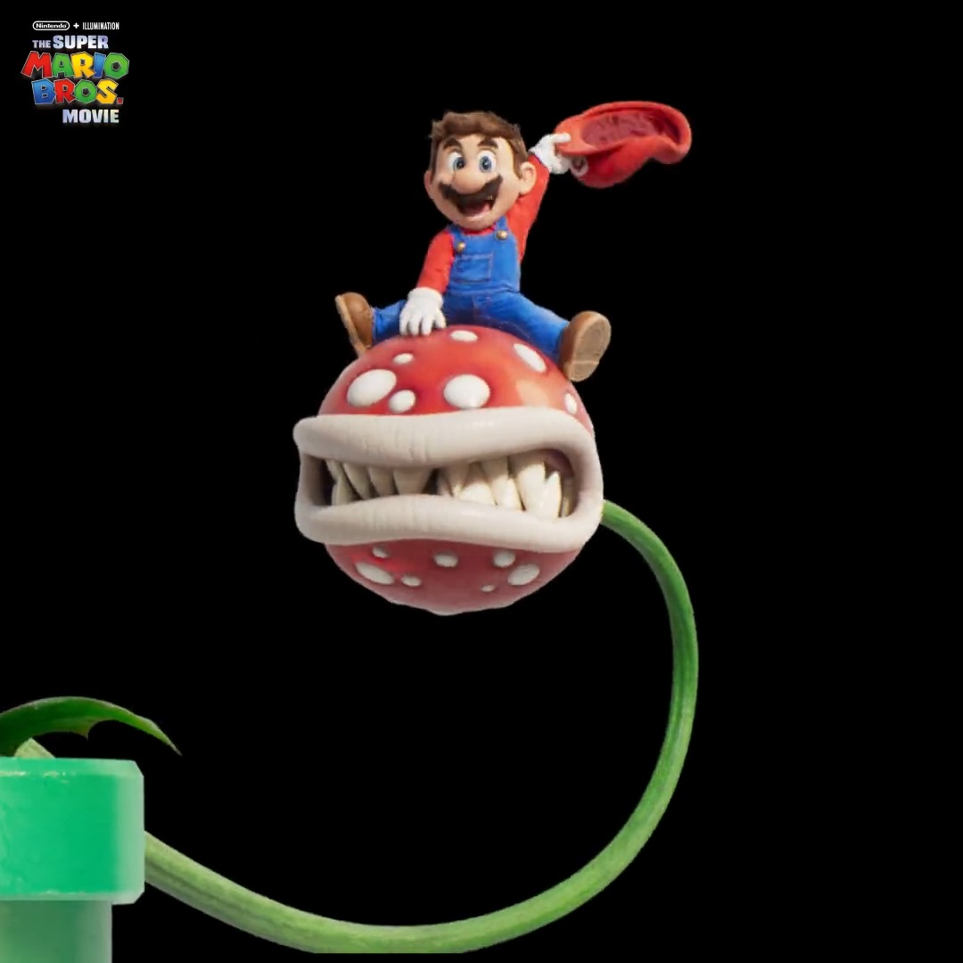 Not Mario’s first rodeo. #SuperMarioMovie