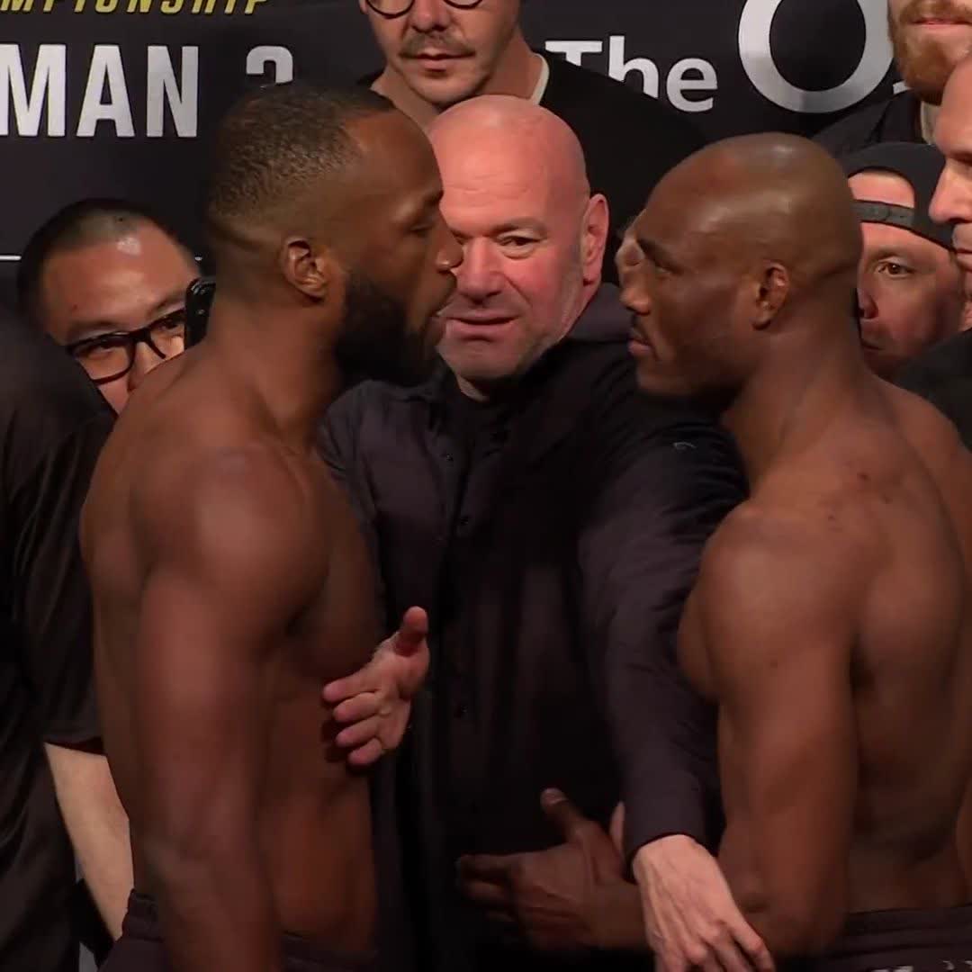 🚨🚨🚨🚨🚨 LEON EDWARDS 🇬🇧 VS. KAMARU USMAN 🇳🇬 LA TENSION LORS DE CE FACE À FACE ! 👀 LA TRILOGIE POUR L'HISTOIRE ! ON EST HYYYYPE 🔥🔥 #UFC286