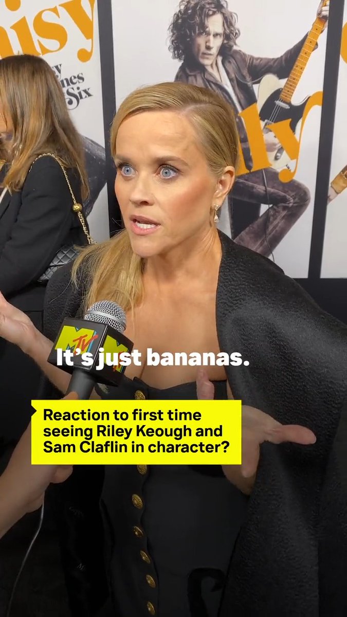 I may never recover from episode eight of #DaisyJonesAndTheSix 🥲 Reese Witherspoon