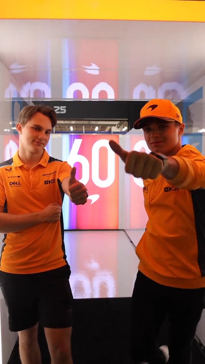 Close and it's all to play for. Our boys are up for the fight on Saturday. 💪 Lando Norris Oscar Piastri #SaudiArabianGP 🇸🇦
