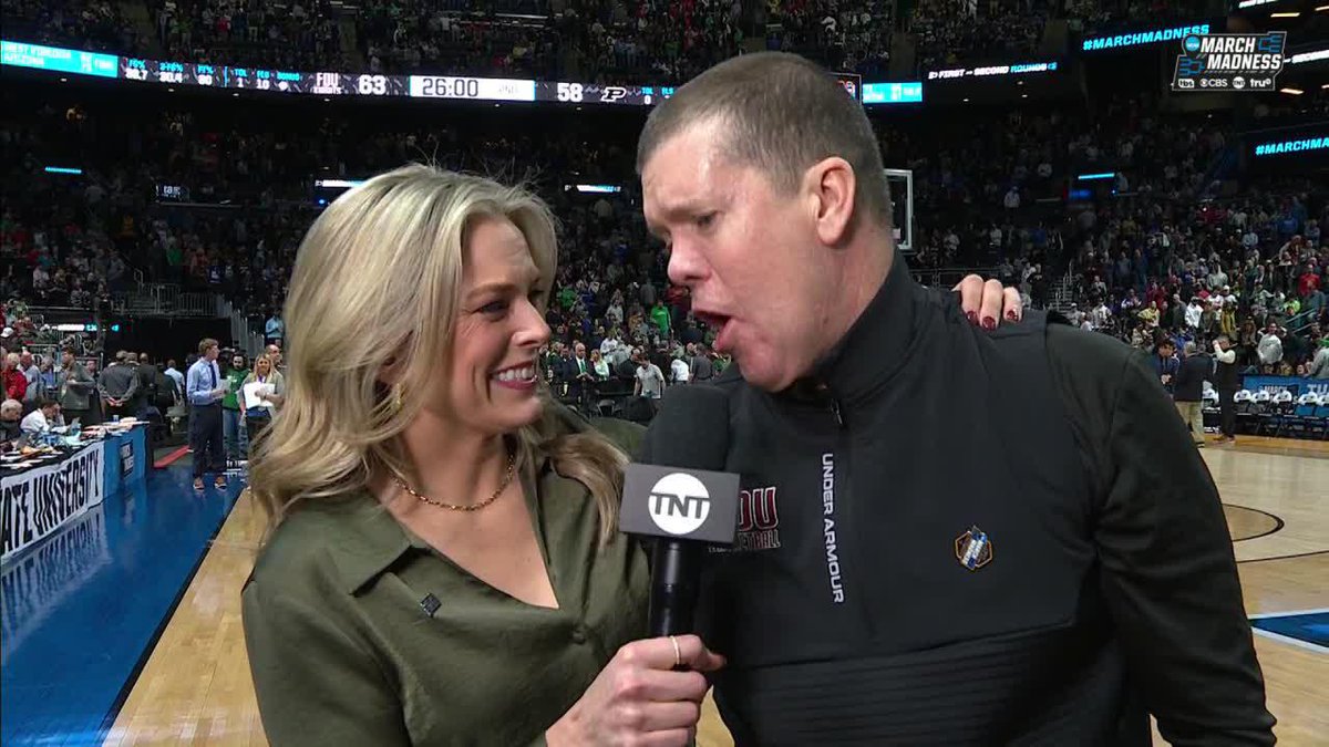 After an epic win, .Jamie Erdahl spoke with FDU Men's Basketball Head Coach Tobin Anderson on what this means to him and his team.