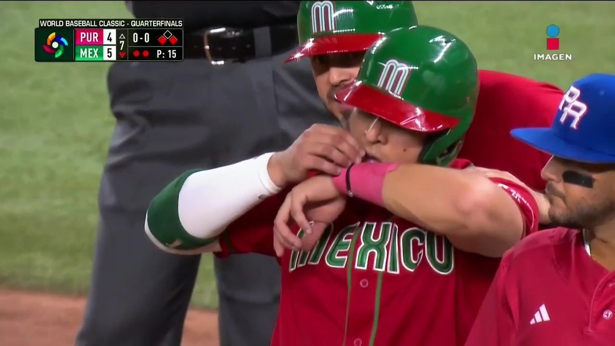 ¡VIVA MÉXICO! ¡YA LO ESTÁ GANANDO! Así llegó la carrera con el que le dieron la vuelta al score México 🇲🇽5-4🇵🇷 Puerto Rico Lo estás viendo por Imagen Televisión Canal 3.1 #LaCasaDelBeisbol #WorldBaseballClassic #MexicoDeMiSangre